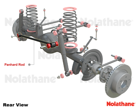 SUITABLE FOR 200/300 SERIES LANDCRUISER & 250 PRADO | NOLATHANE | Panhard Rod - Rear