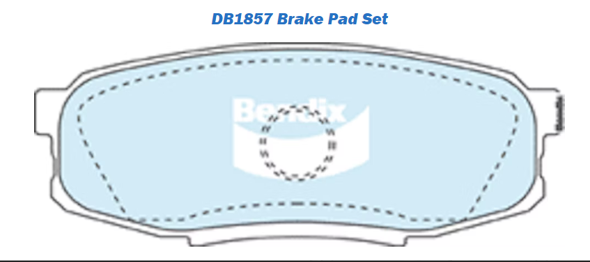 SUITABLE FOR LANDCRUISER 200 SERIES │BENDIX | ULTIMATE 4WD BRAKE PADS (REAR)