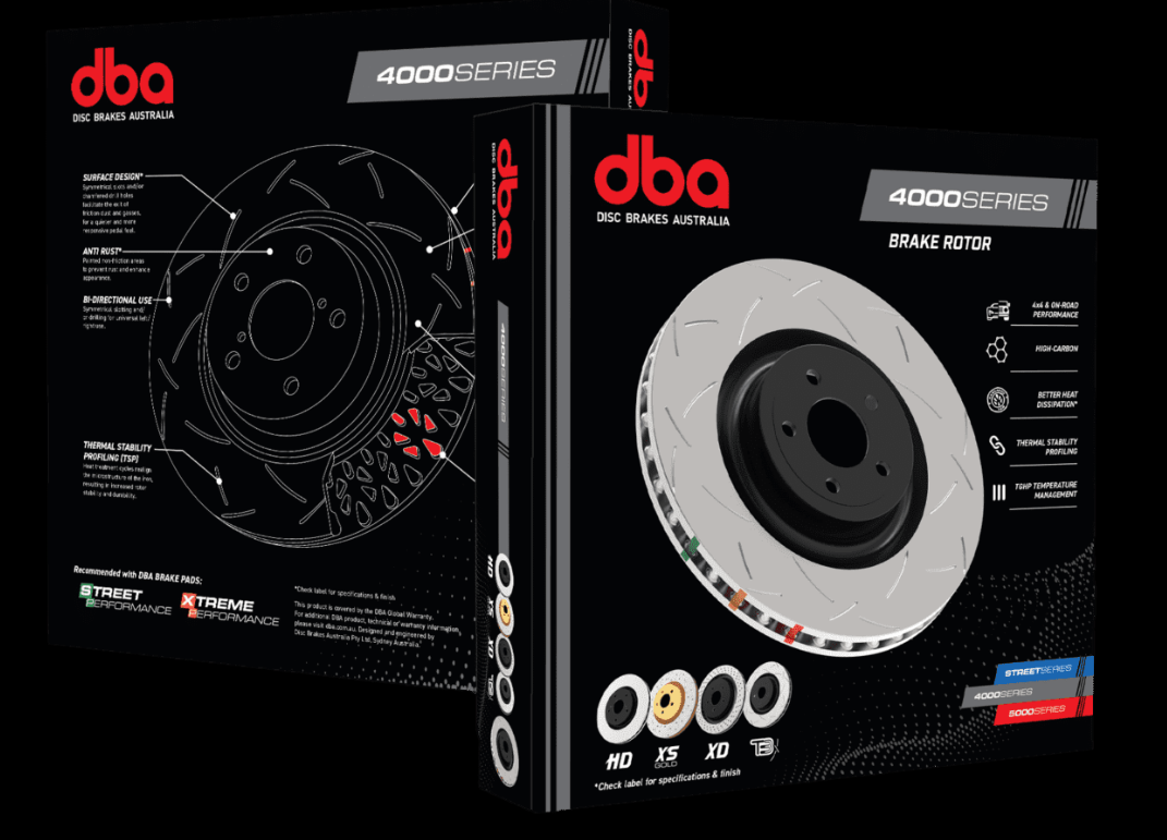 SUITABLE FOR LANDCRUISER 300 & PRADO 250 │DBA | 4000 Series T3 Heavy Duty Disc Rotor (Front)