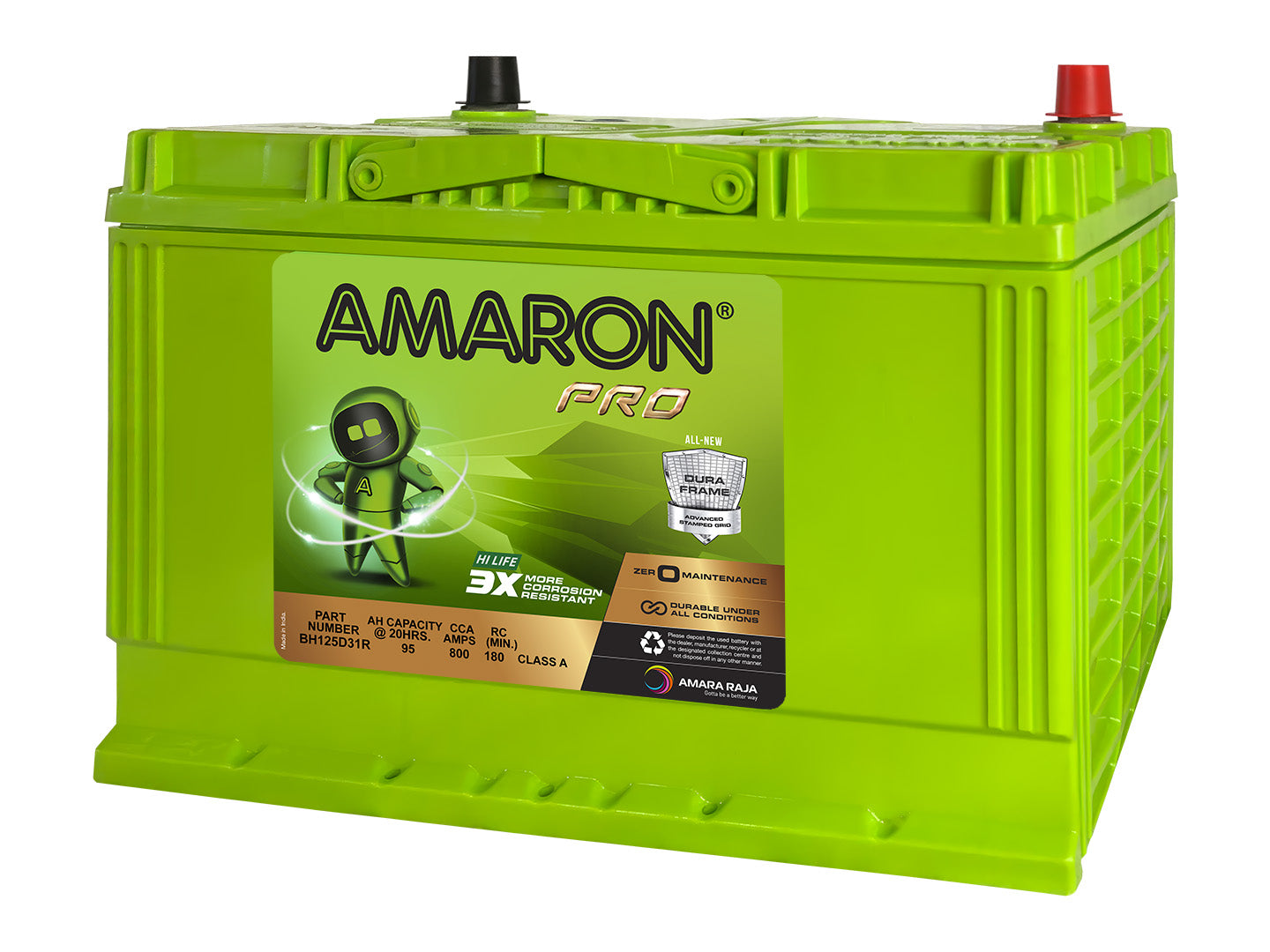 | AMARON | N70ZZR PRO-Series MF Battery - 800CCA