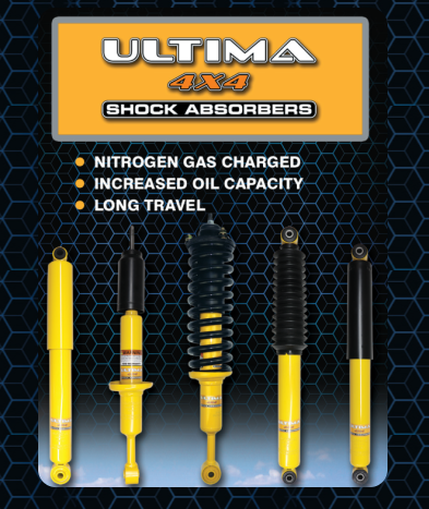 SUITABLE FOR JB74V (GJ) JIMNY | ULTIMA | Steering Damper (2018 & On)