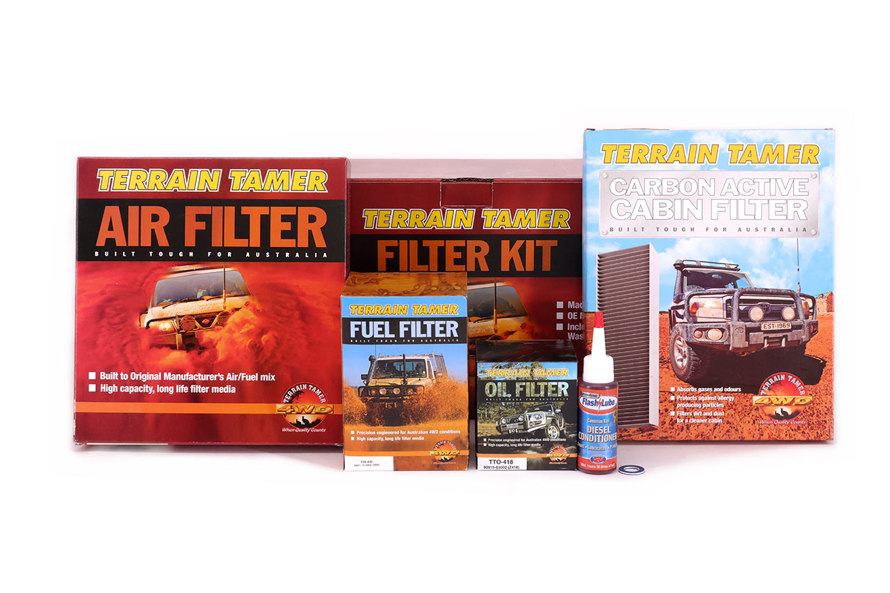 SUITABLE FOR 250 SERIES PRADO | TERRAIN TAMER | 1GD-FTV Filter Kit (01.2024 & On)