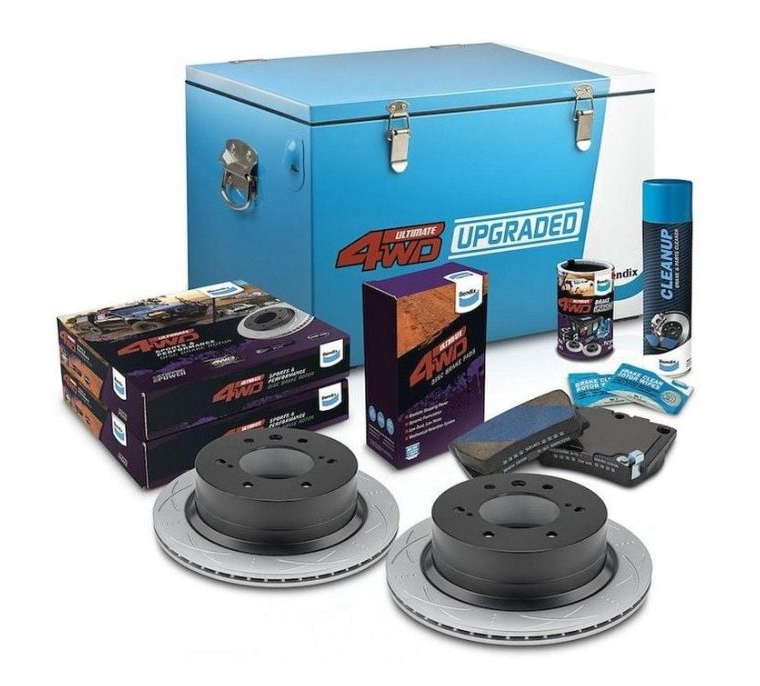 SUITABLE FOR 300 SERIES LANDCRUISER | BENDIX | High Performance Brake Kit (Front) *** Suits Standard Suspension***