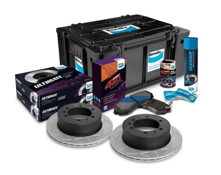 SUITABLE FOR 300 SERIES LANDCRUISER | BENDIX | High Performance Brake Kit (Rear)