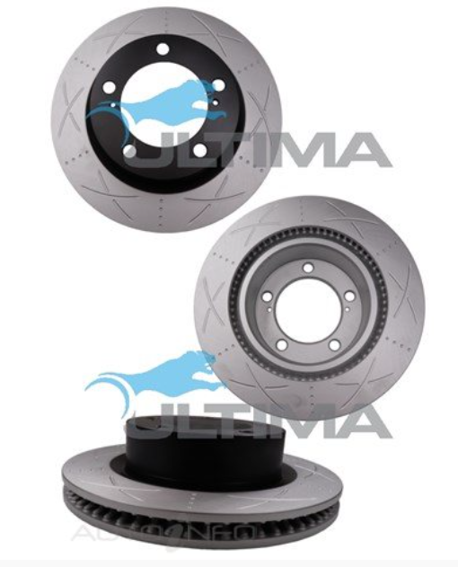 SUITABLE FOR LANDCRUISER 200 SERIES │ULTIMA | SLOTTED DISC ROTOR (FRONT)