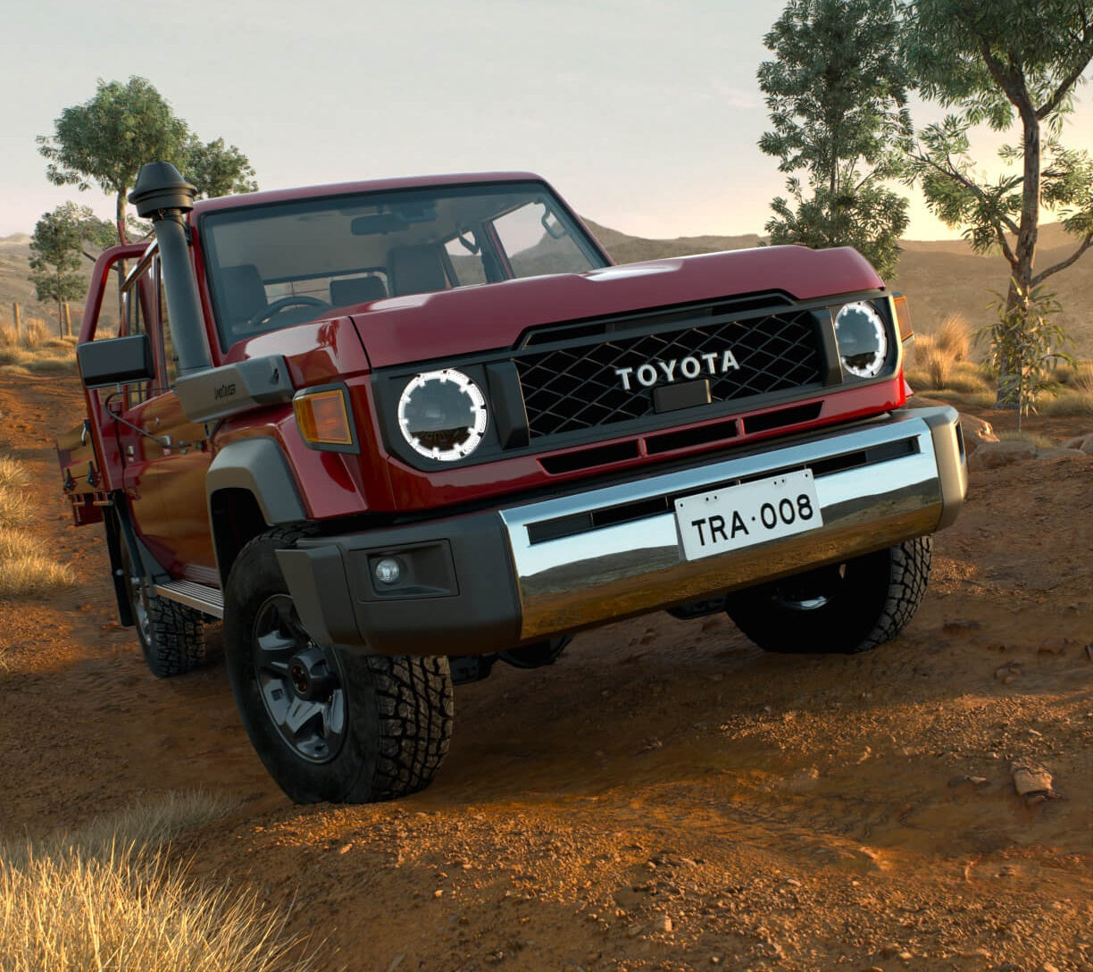 SUITABLE FOR LANDCRUISER 70 SERIES (2022 - Present)