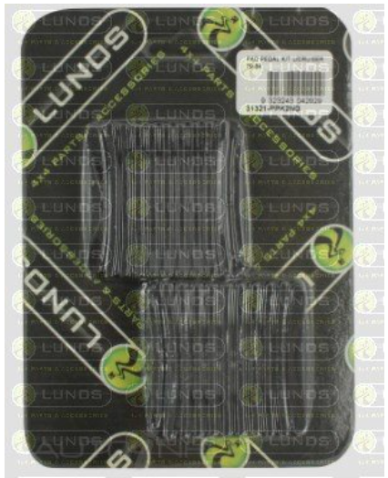 SUITABLE FOR 40/50/60 SERIES LANDCRUISER | HPP LUNDS | Brake Pedal Pad Kit