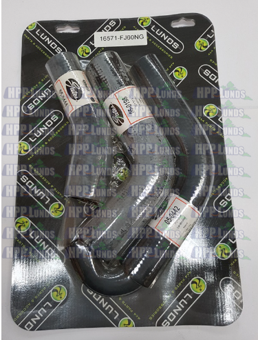 SUITABLE FOR FJ60R SERIES LANDCRUISER | HPP LUNDS | Radiator Hose Kit (08.1980-11.1984) NO A/C