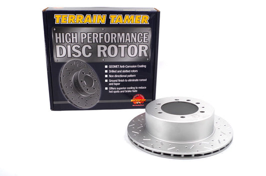 SUITABLE FOR GQ PATROL | TERRAIN TAMER |  High Performance - Rear Disc Brake Rotor ***NON-EFI MODELS*** (08.1987 & On)