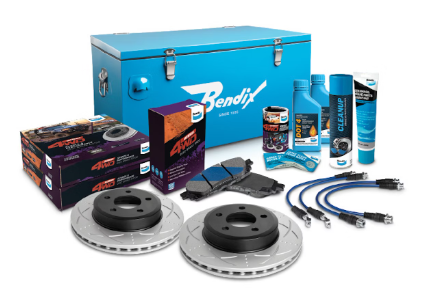 SUITABLE FOR N80 HILUX | BENDIX | High Performance Front Brake Kit Upgrade Kit [Suits 50mm Lift]