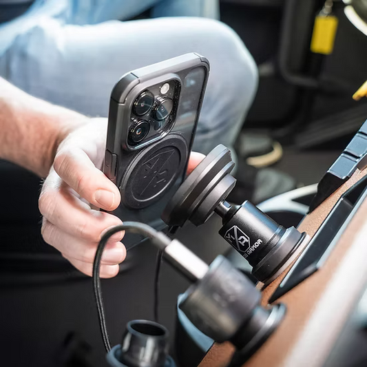 MOB ARMOR | FLEX Mount and Charge Kit | Wireless Charging & Mounting Bundle