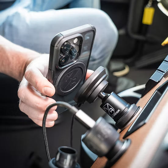 MOB ARMOR | FLEX Mount and Charge Kit | Wireless Charging & Mounting Bundle