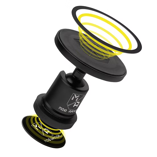 MOB ARMOR | Non-Charging MagSafe® Magnetic Phone Mount (Black)