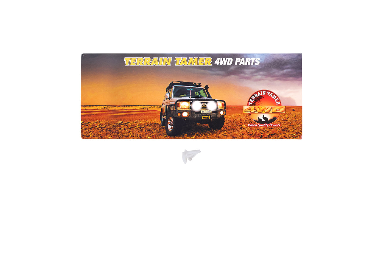 SUITABLE FOR LN106R HILUX  | TERRAIN TAMER | Door Weatherstrip Retainer