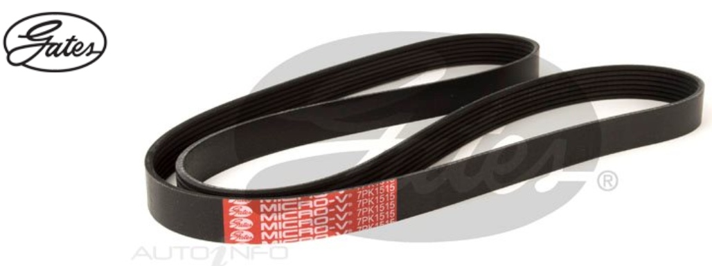 SUITABLE FOR N70 HILUX | GATES | Serpentine Belt 1KDFTV