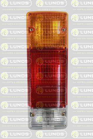 SUITABLE FOR LATE 75 SERIES LANDCRUISER | HPP LUNDS | Rear Lamp & Bracket Combo (08.1992-07.1999)