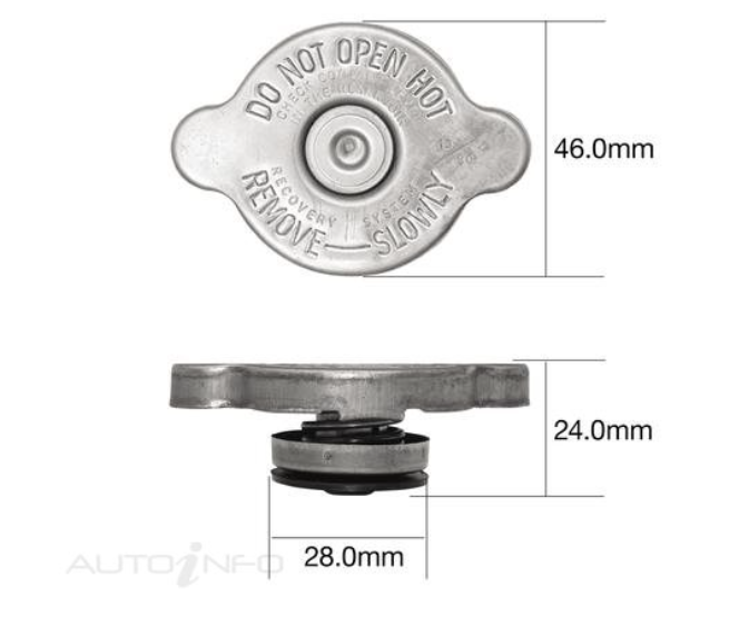 SUITABLE FOR JB74V (GJ) JIMNY | TRIDON | Radiator Cap
