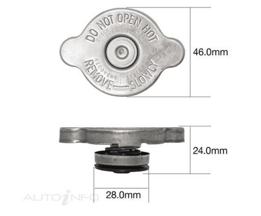 SUITABLE FOR JB74V (GJ) JIMNY | TRIDON | Radiator Cap