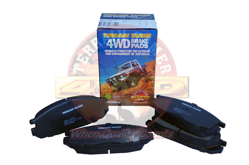 SUITABLE FOR GQ PATROL | TERRAIN TAMER | Front Brake Pads (09.1988-10.1997)