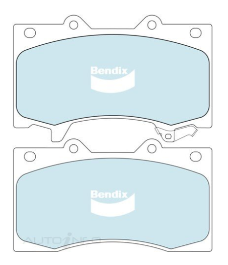 SUITABLE FOR Y62 PATROL | BENDIX | 4WD Brake Pads (Front)