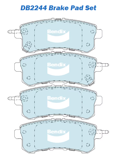 SUITABLE FOR Y62 PATROL | BENDIX | Heavy Duty Brake Pads (Rear)