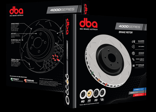 SUITABLE FOR LANDCRUISER 300 & PRADO 250 │DBA | 4000 Series T3 Heavy Duty Disc Rotor (Front)