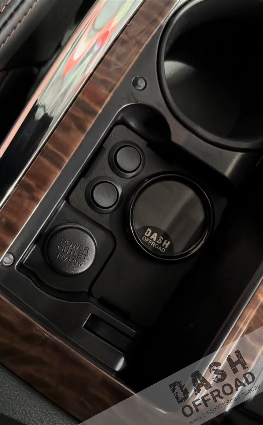 SUITABLE FOR Y62 PATROL | DASH OFFROAD | Y62 Console Mounted Gauge & Switch Holder