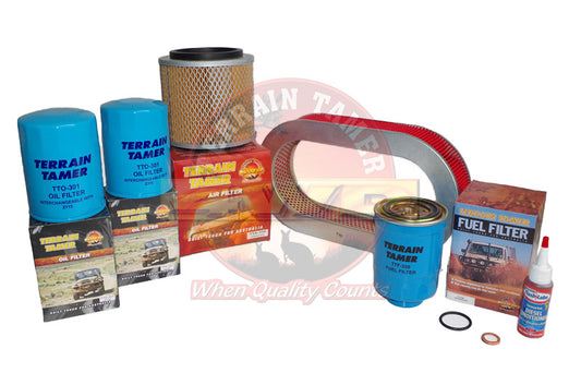 SUITABLE FOR GQ PATROL | TERRAIN TAMER | TD42 Filter Kit (02.1988-1999)