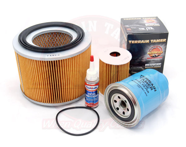 SUITABLE FOR GU PATROL | TERRAIN TAMER | ZD30T Filter Kit (04.2000-01.2007)
