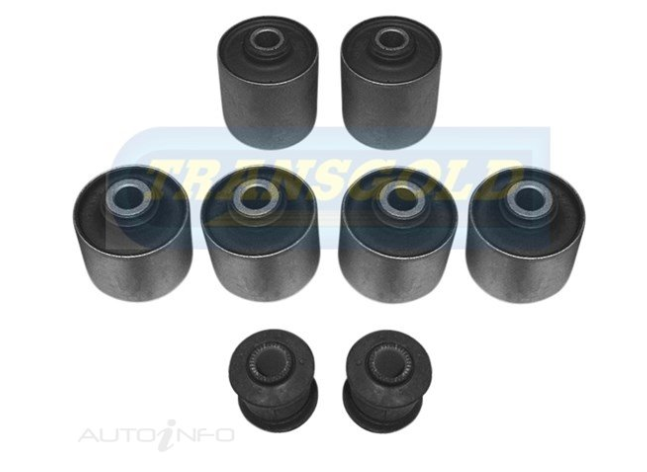SUITABLE FOR JB74V (GJ) JIMNY | TRANSGOLD | Front Radius Arm Bush Kit (2018 & On)