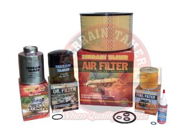 SUITABLE FOR LANDCRUISER | TERRAIN TAMER | 1HZ/1HDT Filter Kit (With Secondary Fuel Filter)