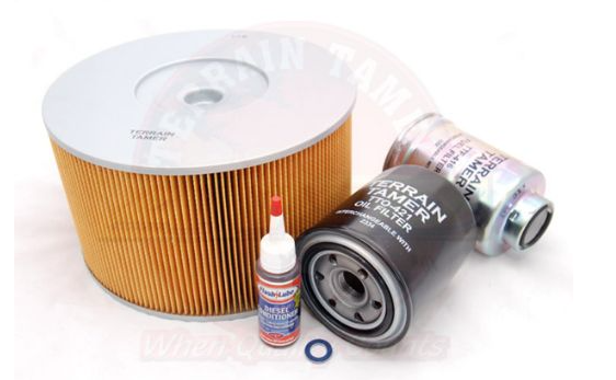SUITABLE FOR HZJ105R LANDCRUISER | TERRAIN TAMER | 1HZ Filter Kit (Without Secondary Fuel Filter)