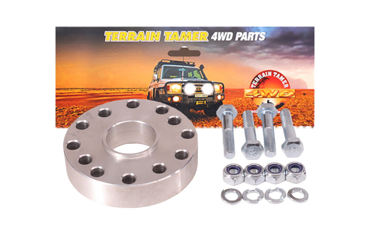 SUITABLE FOR HILUX & LANDCRUISER  | TERRAIN TAMER | Tailshaft - 25mm Spacer Kit