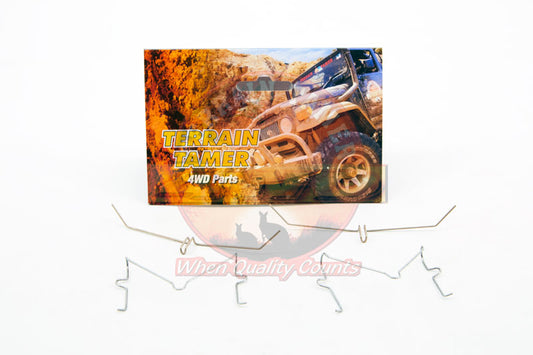 SUITABLE FOR LN106R HILUX  | TERRAIN TAMER | Brake Pad Anti-Rattle Kit