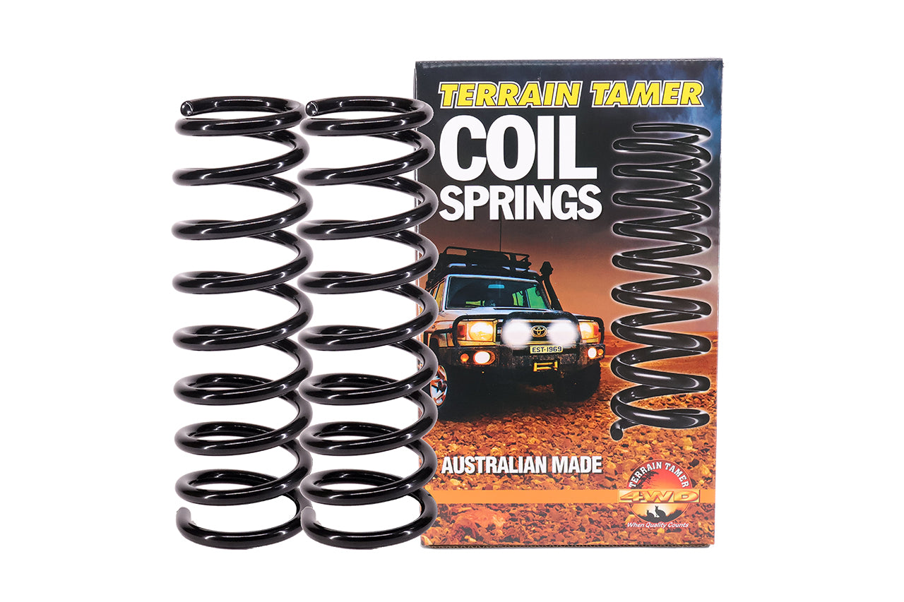 SUITABLE FOR JB74V (GJ) JIMNY | TERRAIN TAMER | +40mm Lift, Light Duty, Rear Coil (2018 & On)