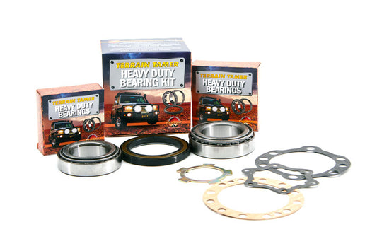 SUITABLE FOR EARLY HILUX & LANDCRUISER  | TERRAIN TAMER | Solid Axle - Front Heavy Duty Wheel Bearing Kit