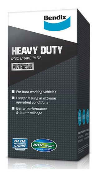 SUITABLE FOR LANDCRUISER 200 SERIES │BENDIX | HEAVY DUTY BRAKE PADS (REAR)