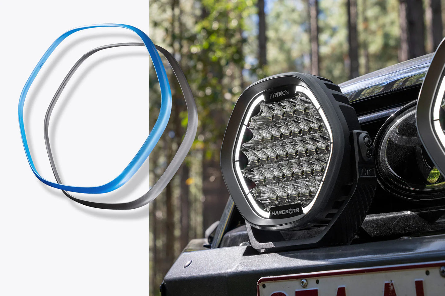 HARDKORR | HYPERION 9" Driving Lights (Pair)