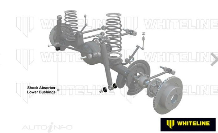 WHITELINE | GQ/GU Patrol Rear Lower Shock Bush Kit