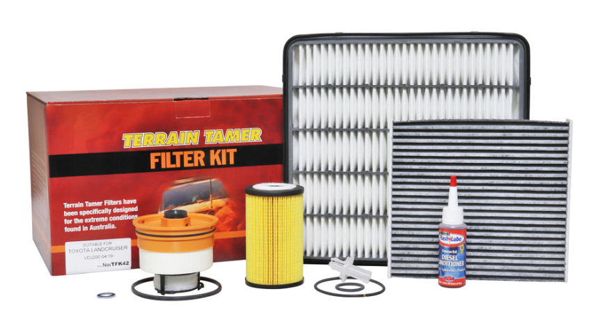 SUITABLE FOR VDJ200R SERIES LANDCRUISER | TERRAIN TAMER | Filter Kit (04.2019-03.2021)