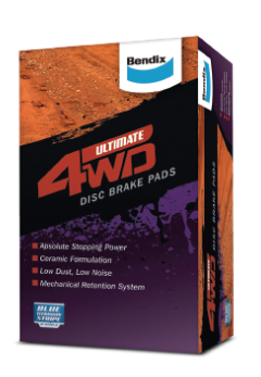 SUITABLE FOR N80 HILUX & PRADO | BENDIX | Front Brake Pads [Ultimate 4WD]