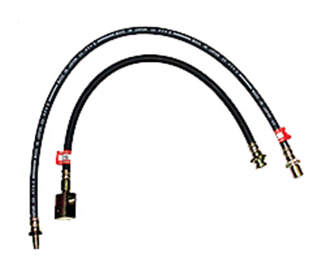 SUITABLE FOR LANDCRUISER 80/105 SERIES│EFS│EXTENDED BRAKE HOSES (REAR)