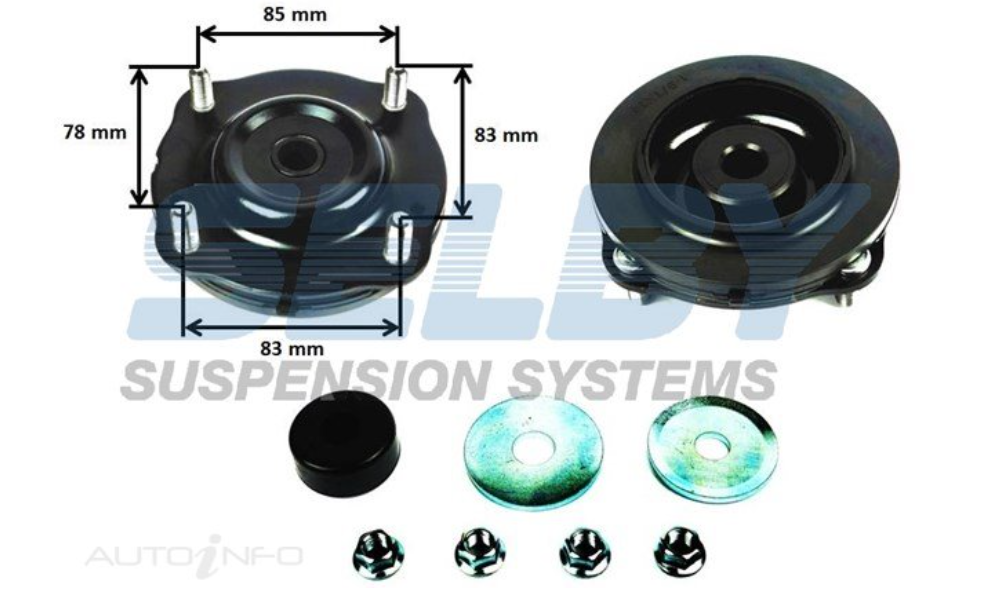 SUITABLE FOR LANDCRUISER 200 SERIES │SELBY | SHOCK MOUNT FRONT
