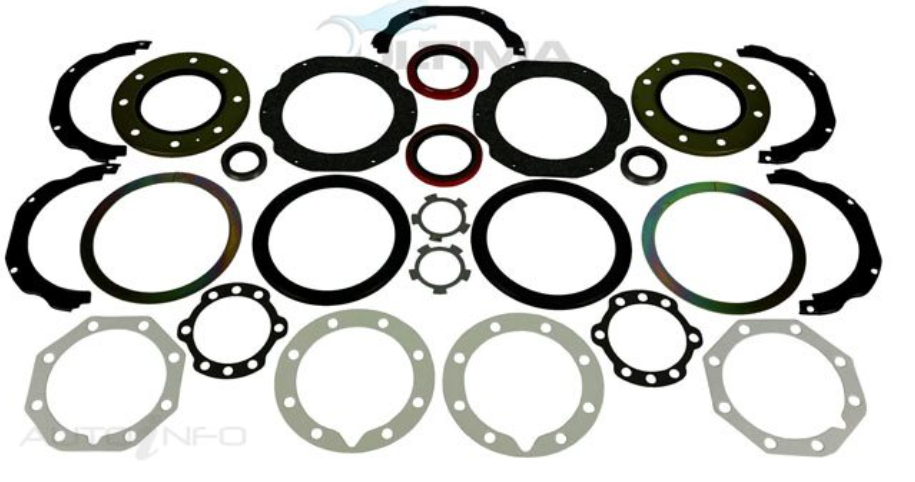 SUITABLE FOR LANDCRUISER│PLATINUM │Swivel Hub Bearing & Seal Kit (WITHOUT Spindle Bush + Bearing)