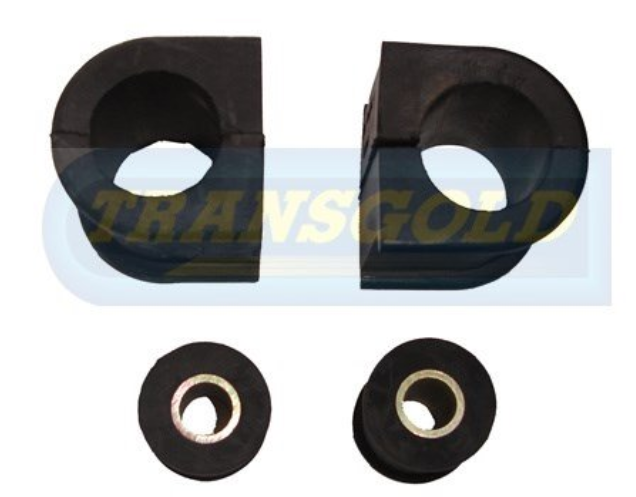SUITABLE FOR LANDCRUISER  | TRANSGOLD | SWAY BAR MOUNT BUSH KIT (FRONT) | 25MM