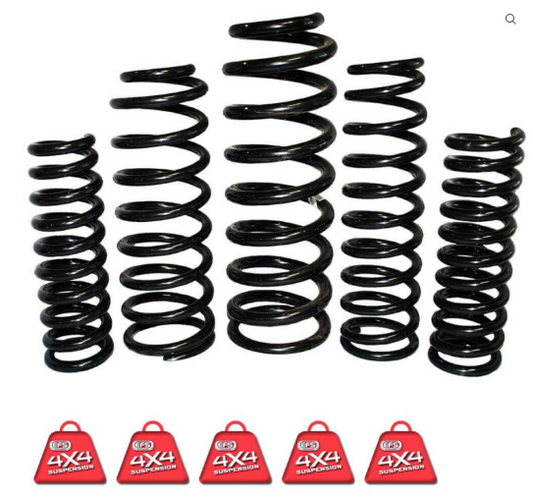 LANDCRUISER 80/105 SERIES | EFS | REAR COIL SPRING | 50MM LIFT [SUPER HEAVY PRE-LOAD RATED (CONSTANT 450KG)]