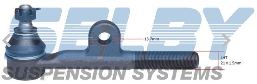 SUITABLE FOR LANDCRUISER 80/105 SERIES│SELBY│TIE ROD END (RIGHT, OUTER)