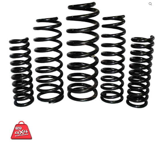 SUITABLE FOR LANDCRUISER 80/105 SERIES | EFS | REAR COIL SPRING | 50MM LIFT [LIGHT PRE-LOAD RATED (UP TO 50KG)]