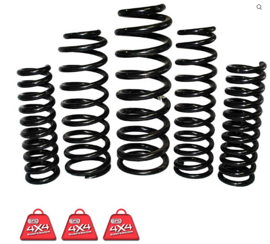 SUITABLE FOR LANDCRUISER 80/105 SERIES | EFS | REAR COIL SPRING | 125MM LIFT HEAVY PRE-LOAD RATED (CONSTANT 500KG)]
